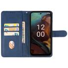 For Nokia XR21 Leather Phone Case(Blue) - 3