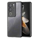 For vivo S17 / S17 Pro DUX DUCIS Aimo Series TPU + PC Frosted Feel Phone Case(Black) - 1