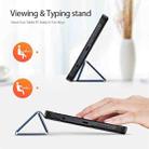For Xiaomi Redmi Pad SE 4G DUX DUCIS Domo Series Magnetic Flip Leather Tablet Case(Blue) - 3