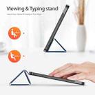 For Xiaomi Redmi Pad 2 DUX DUCIS Domo Series Magnetic Flip Leather Tablet Case(Blue) - 3