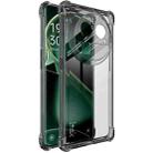 For OPPO Find X6 Pro 5G imak Shockproof Airbag TPU Phone Case(Transparent Black) - 1
