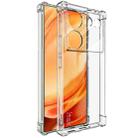 For ZTE nubia Z50 Ultra 5G imak Shockproof Airbag TPU Phone Case(Transparent) - 1