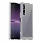 For Sony Xperia 1 V Colorful Series Acrylic + TPU Phone Case(Transparent) - 1