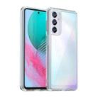 For Samsung Galaxy M54 5G Colorful Series Acrylic + TPU Phone Case(Transparent) - 1