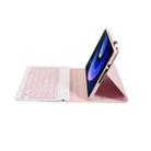For Xiaomi Pad 6 / Pad 6 Pro A0N7 Lambskin Texture Ultra-thin Bluetooth Keyboard Leather Case(Pink) - 5