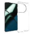 For OnePlus 11 5G Waterproof Texture TPU Phone Case(Transparent) - 1