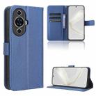 For Huawei nova 11 Pro Diamond Texture Leather Phone Case(Blue) - 1