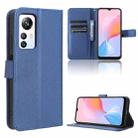 For Blackview A85 Diamond Texture Leather Phone Case(Blue) - 1