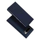 For Google Pixel 8 Pro DUX DUCIS Skin Pro Series Flip Leather Phone Case(Blue) - 1
