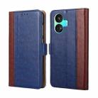 For Realme GT Neo5 SE Ostrich Texture Horizontal Flip Leather Phone Case(Blue) - 1