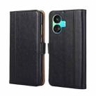 For Realme GT Neo5 SE Ostrich Texture Horizontal Flip Leather Phone Case(Black) - 1