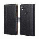 For Kyocera Digno SX3-KYG02 Ostrich Texture Horizontal Flip Leather Phone Case(Black) - 1