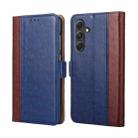 For Samsung Galaxy A54 5G Ostrich Texture Horizontal Flip Leather Phone Case(Blue) - 1