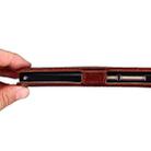 For Samsung Galaxy M14 5G Ostrich Texture Horizontal Flip Leather Phone Case(Black) - 6