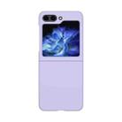 For Samsung Galaxy Z Flip5 Fuel Injection PC Skin Feel Phone Case(Purple) - 1