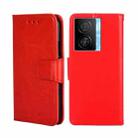 For vivo iQOO Z7x Crystal Texture Leather Phone Case(Red) - 1