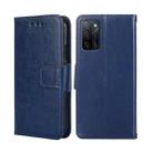 For OPPO A55S 5G Crystal Texture Leather Phone Case(Royal Blue) - 1