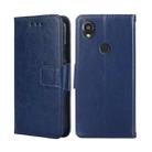 For Kyocera Digno SX3-KYG02 Crystal Texture Leather Phone Case(Royal Blue) - 1