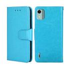 For Nokia C12 Crystal Texture Leather Phone Case(Royal Blue) - 1