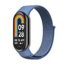 For Xiaomi Mi Band 8 Loop Nylon Watch Band(Cape Cod Blue) - 1