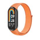 For Xiaomi Mi Band 8 Loop Nylon Watch Band(Papaya) - 1