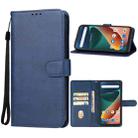 For Blackview BV5300 Pro Leather Phone Case(Blue) - 1