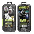 For iPhone 13 WK WTP-066 King Kong Vacha 9D Curved HD Tempered Glass Film(Black) - 3