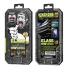 For iPhone 13 WK WTP-067 King Kong Vacha 9D Curved Privacy Tempered Glass Film(Black) - 3
