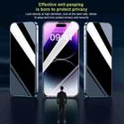 For iPhone 13 WK WTP-067 King Kong Vacha 9D Curved Privacy Tempered Glass Film(Black) - 8