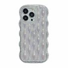 For iPhone 11 Pro Max Wavy Chameleon TPU Phone Case(Silver) - 1
