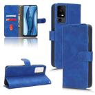 For TCL 40 XL Skin Feel Magnetic Flip Leather Phone Case(Blue) - 1