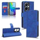 For vivo Y78 Plus Skin Feel Magnetic Flip Leather Phone Case(Blue) - 1