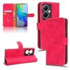 For vivo Y78 Plus Skin Feel Magnetic Flip Leather Phone Case(Rose Red) - 1