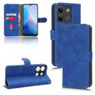 For lnfinix Smart 7 HD Skin Feel Magnetic Flip Leather Phone Case(Blue) - 1