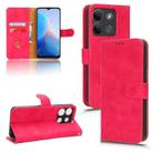 For lnfinix Smart 7 HD Skin Feel Magnetic Flip Leather Phone Case(Rose Red) - 1