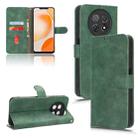 For Huawei Enjoy 60X Skin Feel Magnetic Flip Leather Phone Case(Green) - 1