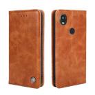 For Kyocera Digno SX3-KYG02 Non-Magnetic Retro Texture Horizontal Flip Leather Phone Case(Brown) - 1