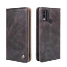 For Nokia C22 Non-Magnetic Retro Texture Horizontal Flip Leather Phone Case(Grey) - 1