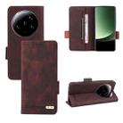 For Xiaomi 13 Ultra Magnetic Clasp Leather Phone Case(Brown) - 1