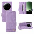 For Xiaomi 13 Ultra Magnetic Clasp Leather Phone Case(Purple) - 1