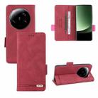 For Xiaomi 13 Ultra Magnetic Clasp Leather Phone Case(Red) - 1