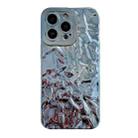 For iPhone 14 Plus Meteorite Texture Electroplating TPU Phone Case(Blue) - 1