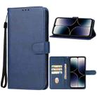 For Ulefone Note 16 Pro Leather Phone Case(Blue) - 1