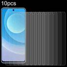 For Tecno Camon 20 Premier 10pcs 0.26mm 9H 2.5D Tempered Glass Film - 1