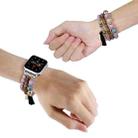 Beads Elephant Pendant Watch Band For Apple Watch Series 10 42mm(Purple) - 3