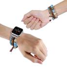 Beads Elephant Pendant Watch Band For Apple Watch Series 10 46mm(Blue) - 3