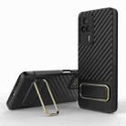 For Xiaomi Redmi K60E Wavy Textured Phone Case (Black) - 1