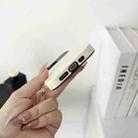 For iPhone 13 Pro Liquid Silicone Phone Case(Orange) - 5