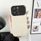 For iPhone 12 Pro Liquid Silicone Phone Case(Beige) - 1