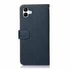 For Samsung Galaxy A05 KHAZNEH Litchi Texture Leather RFID Phone Case(Blue) - 3